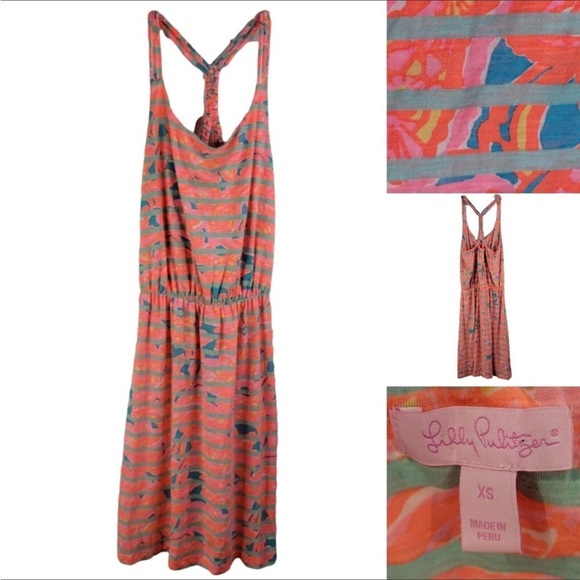 “LILLY PULITZER” Lockwood Dress in Splash - Picture 2 of 16
